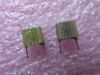 2300 PCS SIEMENS B32570-D1334-K .33MF 10% 100V CAPACITORS