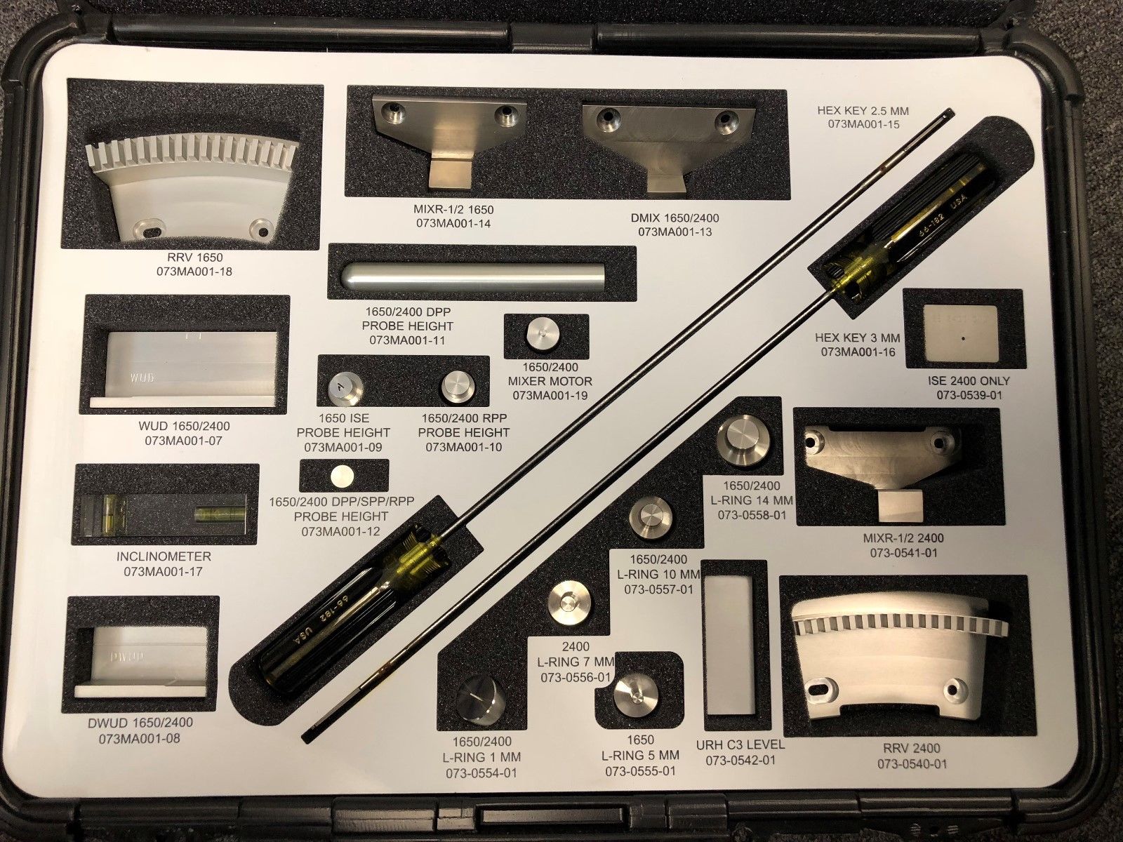 Siemens / Jeol Advia 1650 and 2400 Alignment Tool Set AP073-K027-01A