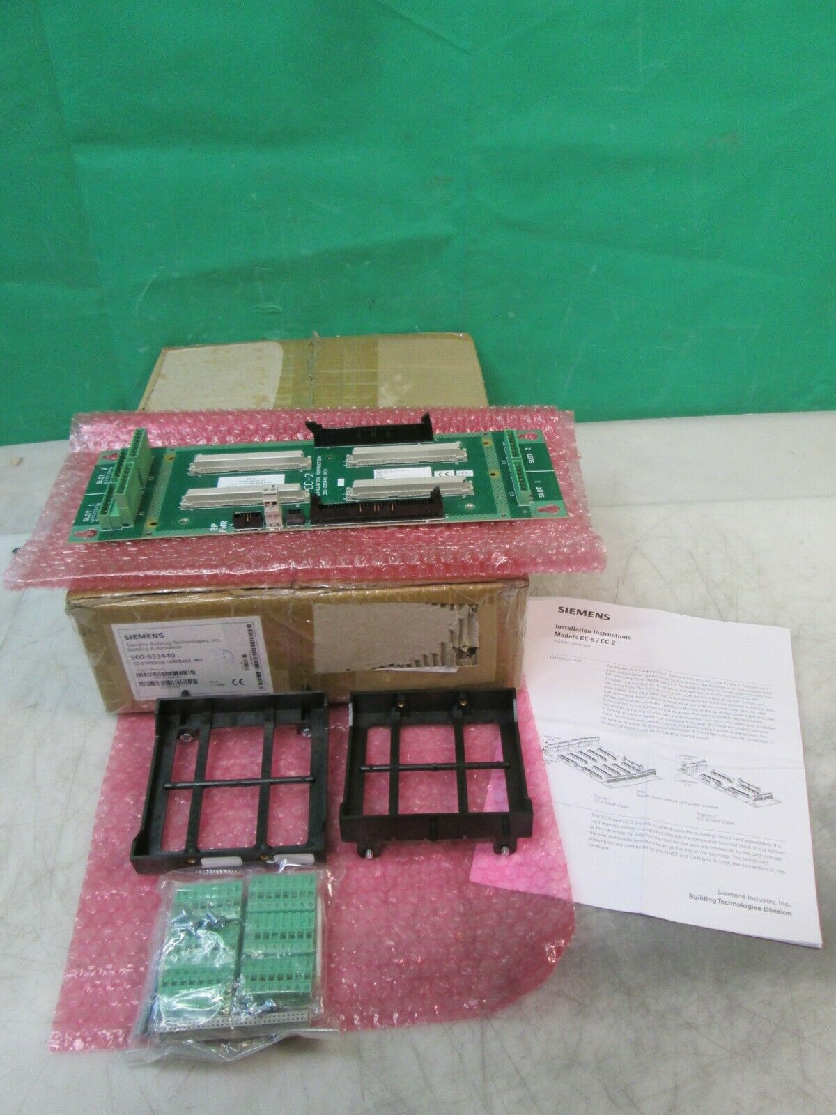 Siemens CC-2 500-633440 Module Cardcage for NCCNT NEW FREE FAST SHIPPING