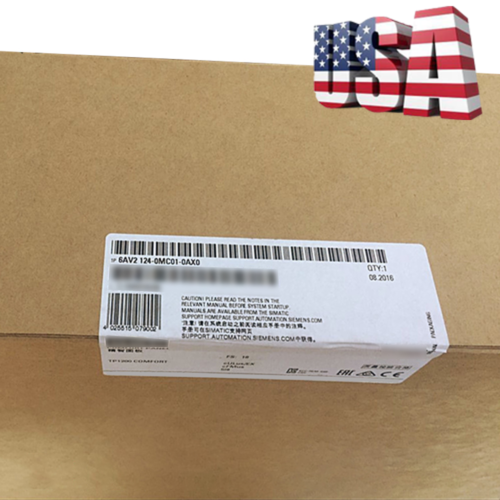 【6AV2124-0MC01-0AX0】Siemens  SIMATIC HMI TP1200 Comfort Warranty,Original Label