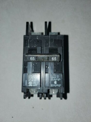 siemens BQ2B065L 65 AMP 2 Pole 240 Volt Circut Breaker