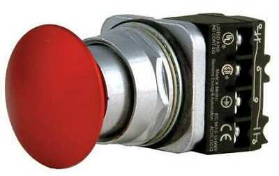 Siemens 52Bp2a2 Push Button,30Mm,1.73 In. Mushroom,Red