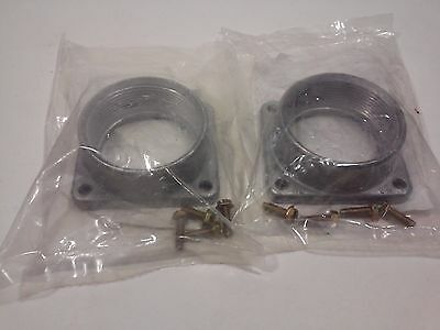 Hubs Raintight Electrical Siemens 2&quot; w/2-1/4&quot; X 2-1/2&quot; O.C. Bolt Holes  Lot of 2