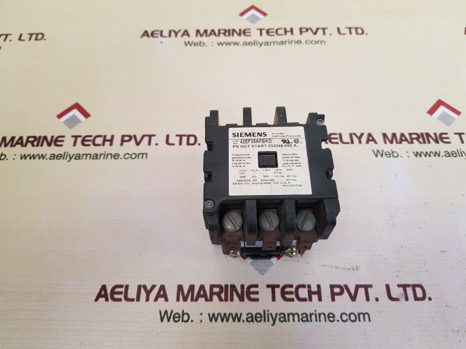 Siemens 42ef35afbkd contactor 