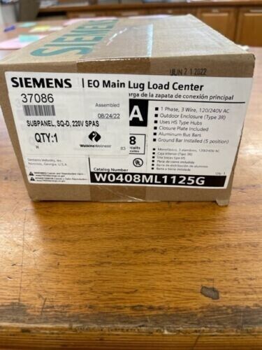 301755/37086 Hotspring/Caldera hot tub Subpanel Box 20A 30A breakers included. 