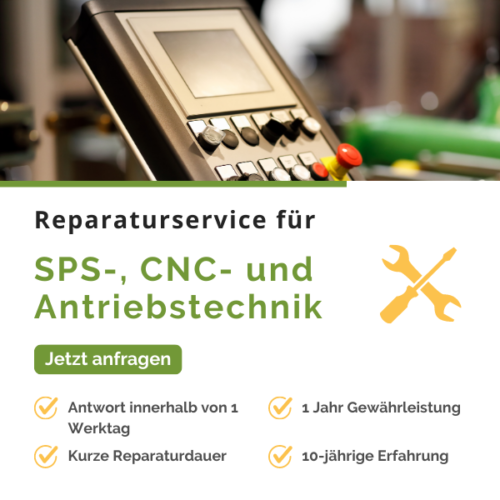 Prüfung Reparatur Siemens 6AV7230-0CA20-1BA0