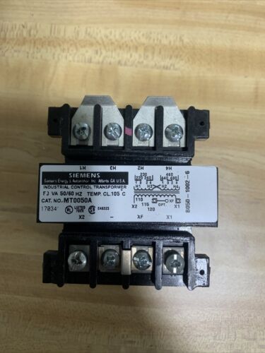 Siemens MT0050A 50VA Industrial Control Transformer Kit 240/480-120V