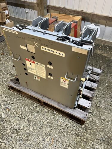 SIEMENS 1200A A.C. HIGH VOLTAGE CIRCUIT BREAKER TYPE 5-3AF-250-1200-58 *PZB*