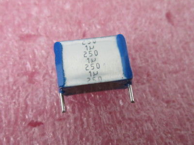 1000 PCS SIEMENS B32512-E3105-K 1MF 10% 250V  CAPACITORS