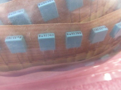 2000 PCS SIEMENS B32529C334J189 .33MF 5% 63V CAPACITORS