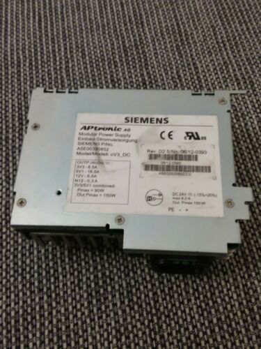 Siemens Modular power Supply A5E00320852-D2