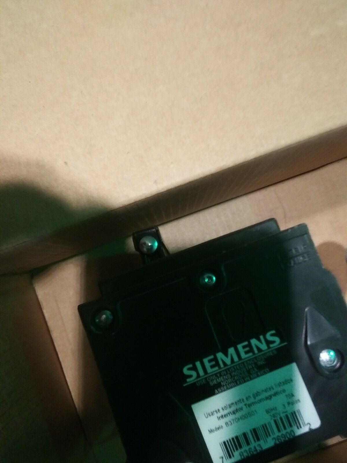 siemens b370h00701 new in box 