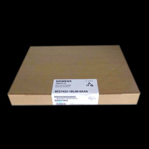 New in box 1pc Siemens Output Module 6ES74221BL000AA0 6ES7422-1BL00-0AA0
