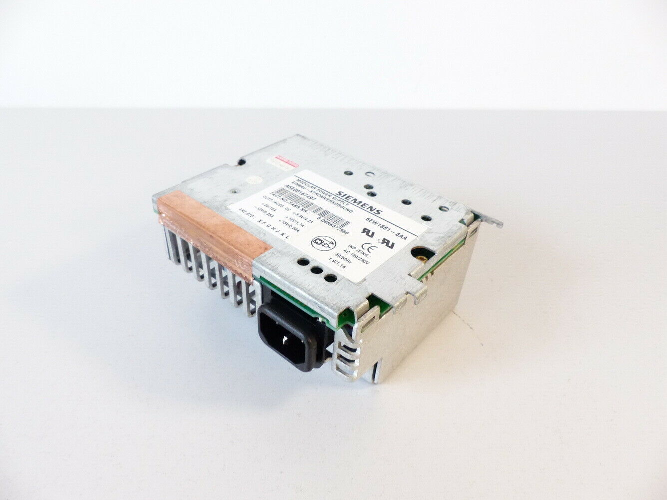 Siemens A5E00167497 Einbau-Stromversorgung SN:SQ6R6377366 / 6EW1881-8AA
