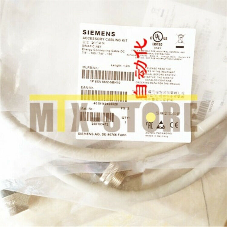 1PCS Unopened New 6XV1822-5BH10 6XV1 822-5BH10 Siemens Cable 1M