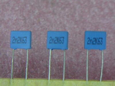 2800 PCS SIEMENS B32529-C222-K189 2200PF 10% 63V CAPACITORS