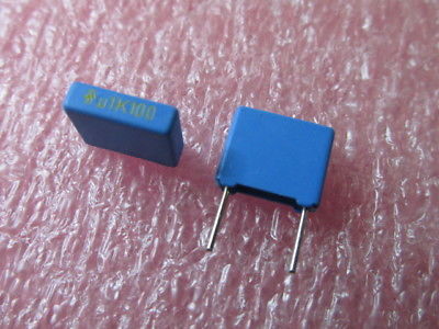 2000 PCS SIEMENS B32520-A1104-K .1MF 10% 100V MET POLYESTER CAPACITORS