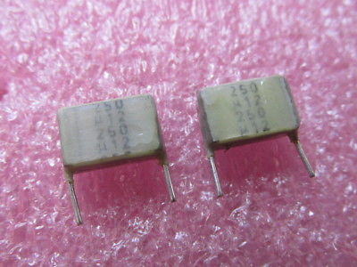 1000 PCS SIEMENS B32541-C3124-J .12MF 5% 250V CAPACITORS