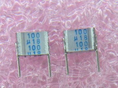 2000 PCS SIEMENS B32560-D1184J .18MF 5% 100V CAPACITORS