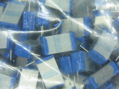 600 PCS SIEMENS B32512-D1155-J 1.5MF 8% 100V  CAPACITORS