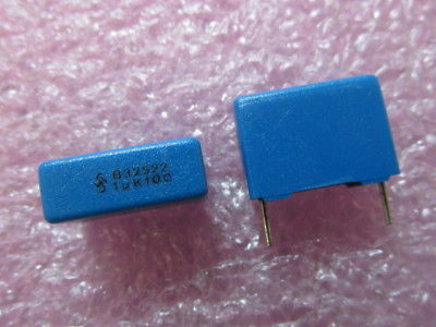 866 PCS SIEMENS B32522-B1105-K 1MF 10% 100V  CAPACITORS