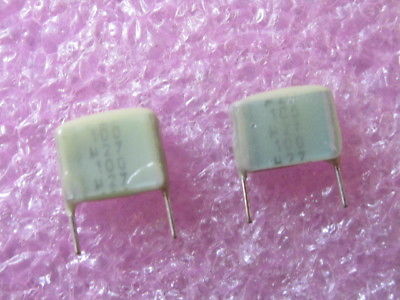 4000 PCS SIEMENS B32571-D1274-J 5-10% 100V CAPACITORS