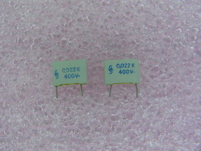 2000 PCS SIEMENS B32234-.022MF 10% 400V .022MF 10% 400V  CAPACITORS