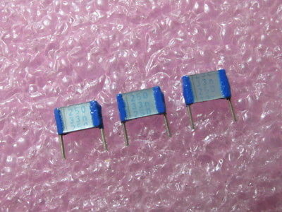 2000 PCS SIEMENS B32510-D3333-J .033MF 5% 250V  CAPACITORS