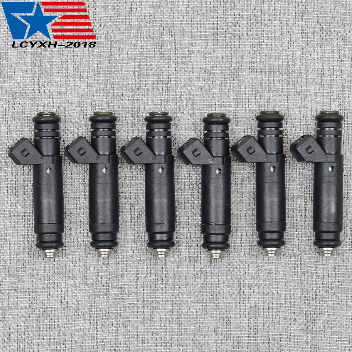 6x OEM Fuel Injectors 60LB 630cc For Siemens Deka VW Audi GM AGU EV1 FI114961