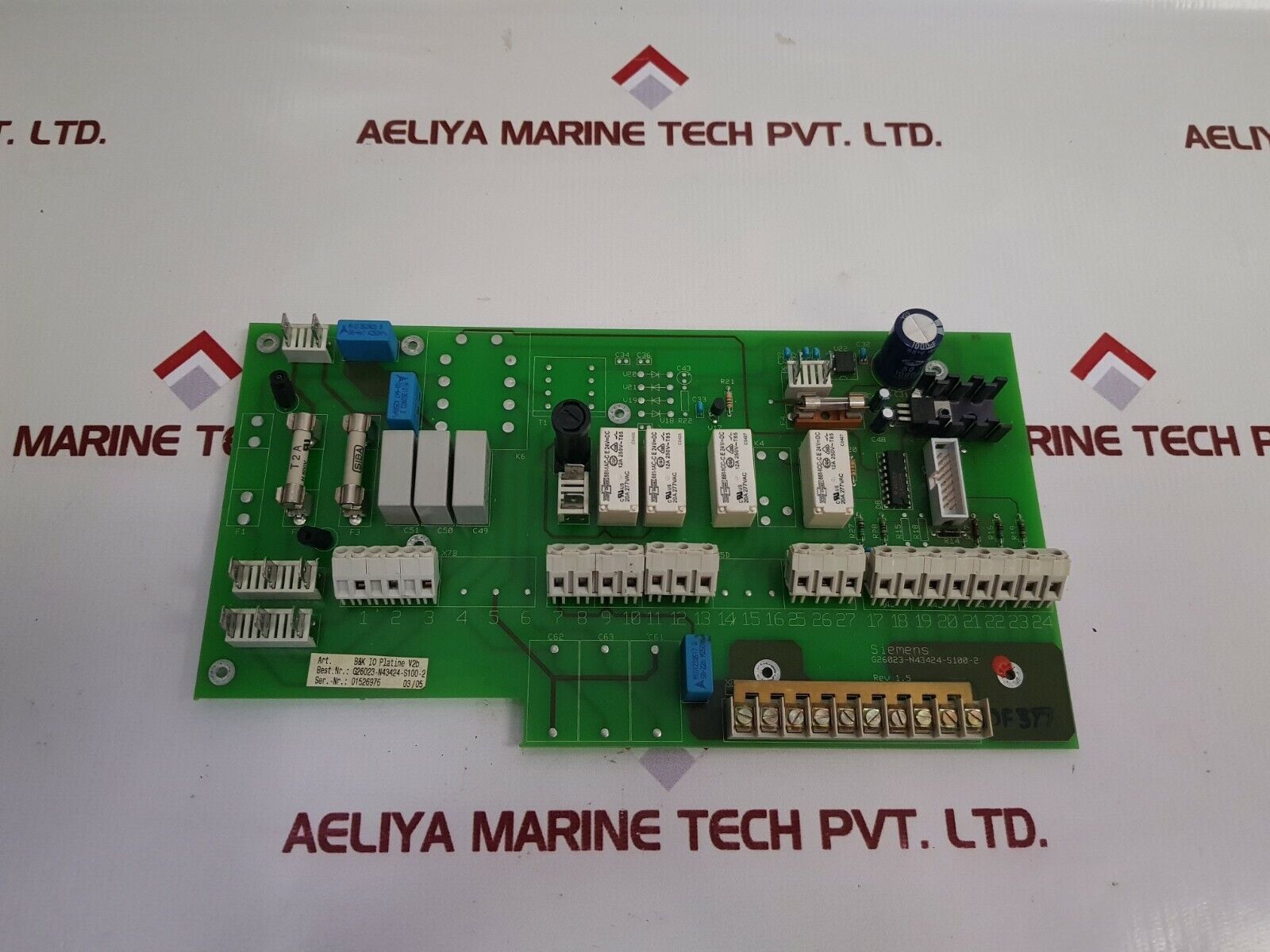 Siemens g26023-n43424-s100-2 pcb card rev 1.5