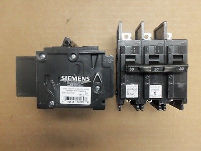 NEW TAKE OUT Siemens ITE BQ BQ3B030H 30 AMP 3 POLE CIRCUIT BREAKER NEW STYLE