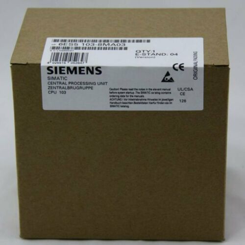 New Siemens CPU module 6ES5103-8MA03 