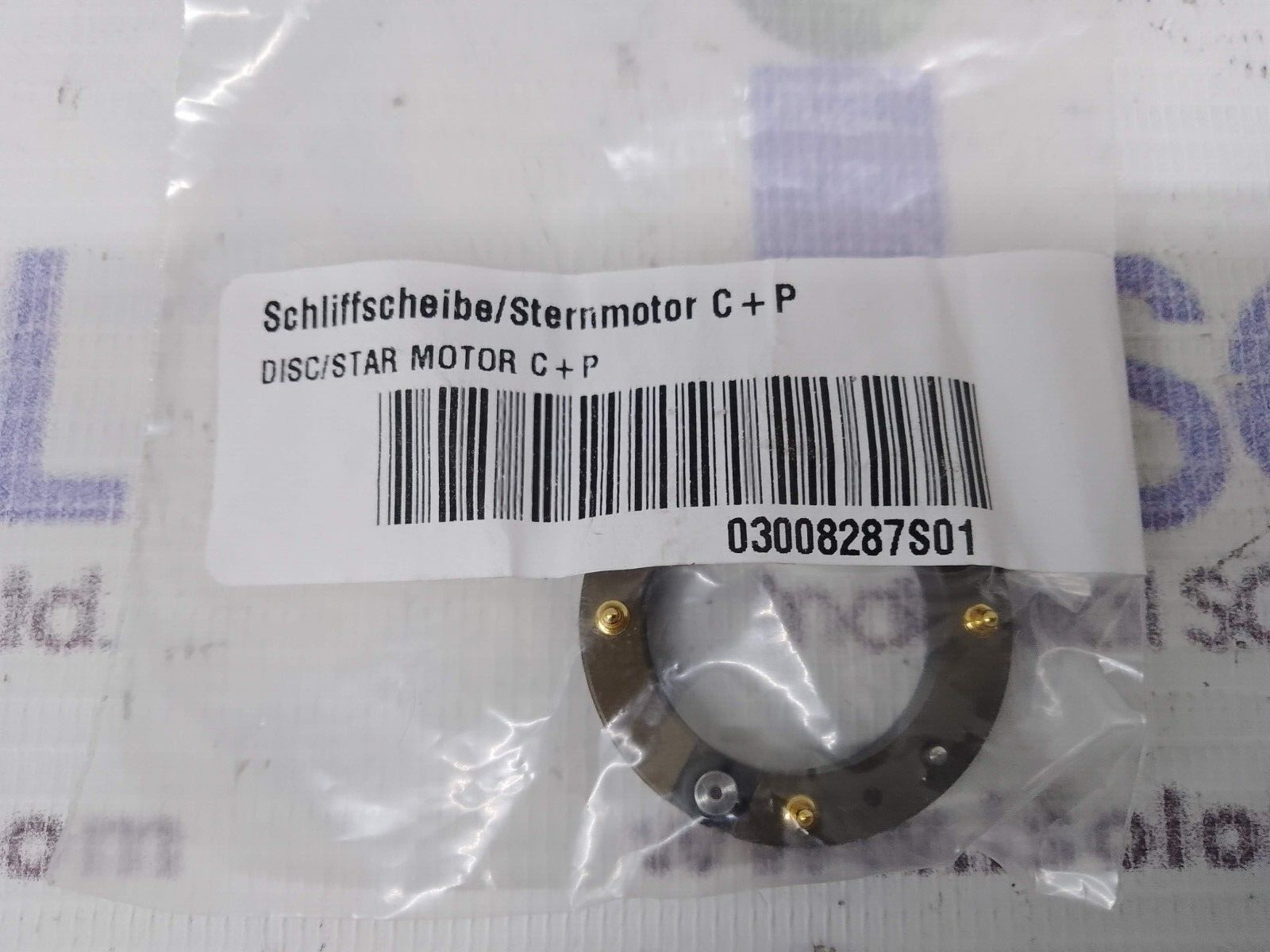 ASM Siemens Siplace 03008287S01 Disc/Star Motor C P Schliffscheibe