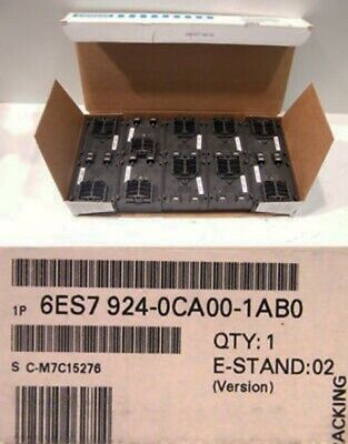 10x Siemens SIMATIC S7 6ES7 924-0CA00-1AB0 6ES7924-0CA00-1A E: 02 -unused/OVP-