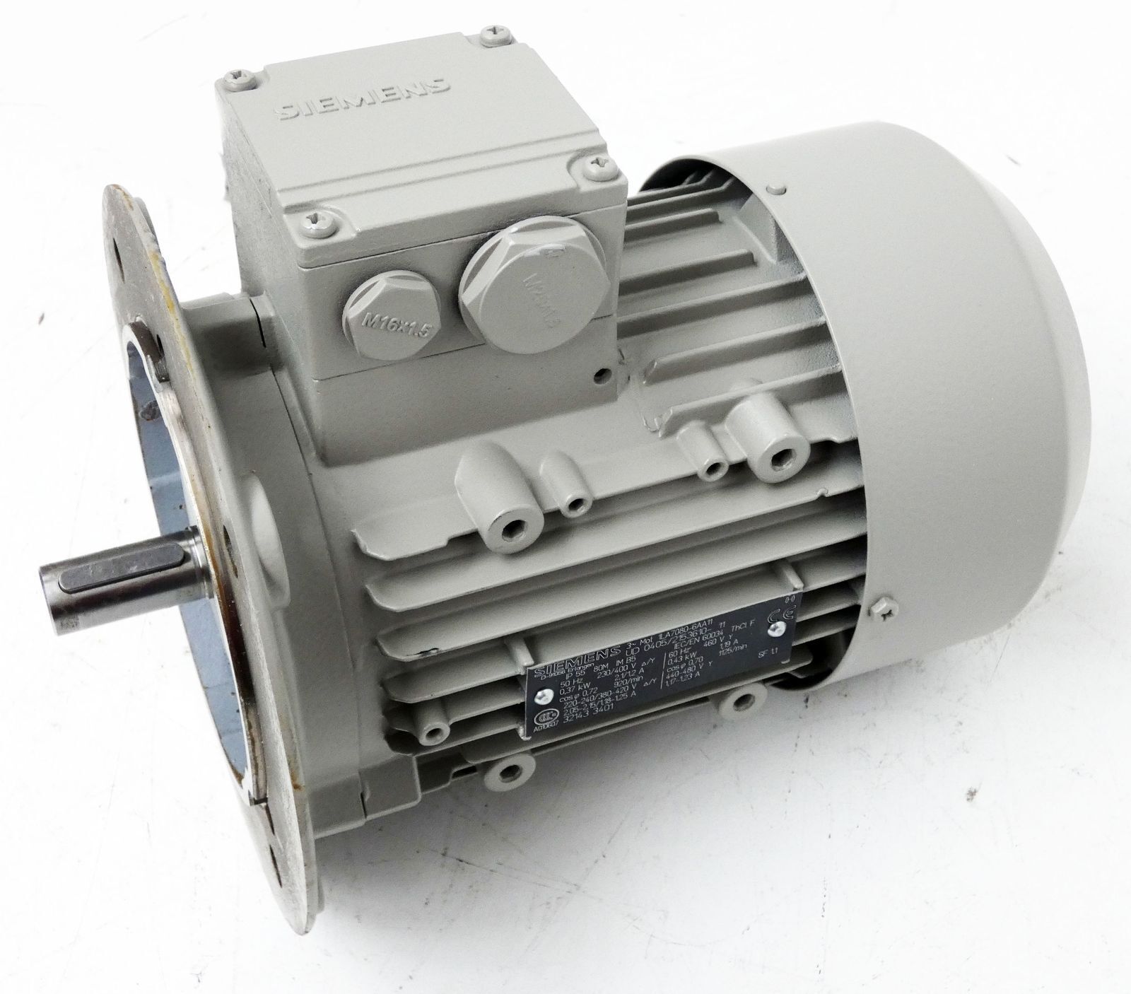 Siemens 1LA7080-6AA11 1LA7 080-6AA11  0,43kW 1125/min Elektromotor -unused-