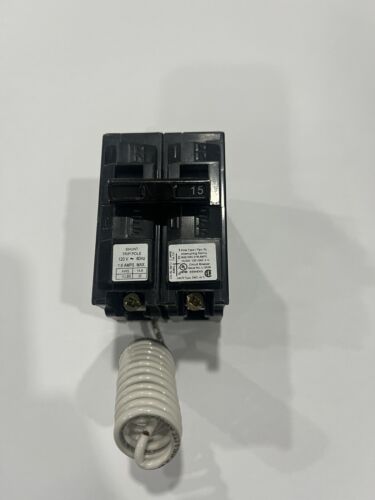 Siemens B11500S01, 15 Amp, 120 Volt, 1 Pole, Shunt, 10K, Circuit Breaker- NEW