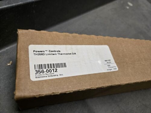 *New* Siemens 356-0012 TH356D Limitem Thermostat