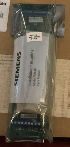 Siemens MID-16 Input Driver Module - NEW