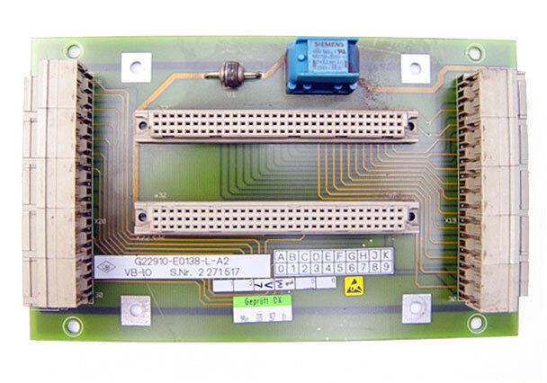 Siemens G22910-E0138-F1-A1 Control Board