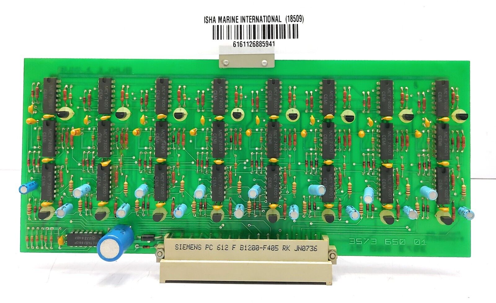 Siemens PC 612 F B1200-F405 RK JN0736 PCB Card Module 3573 650 01