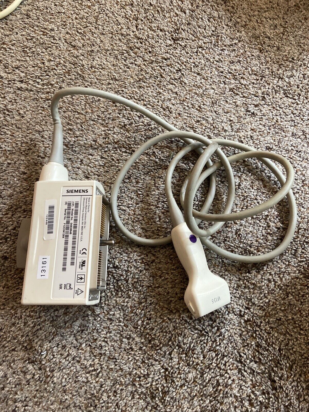 Siemens VF13-5SP Ultrasound Scan Head UNTESTED