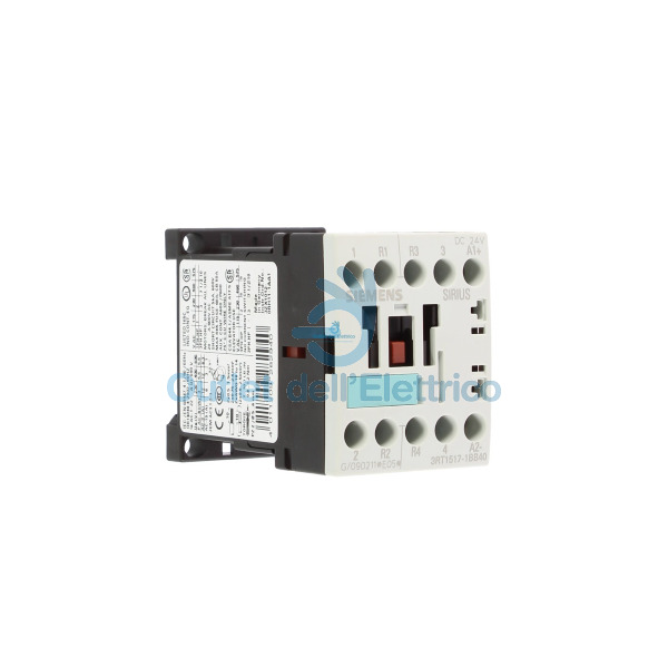 SIEMENS 3RT15171BB40 Four-Pole Contactor S00 5.5KW 2L+2R 24VDC