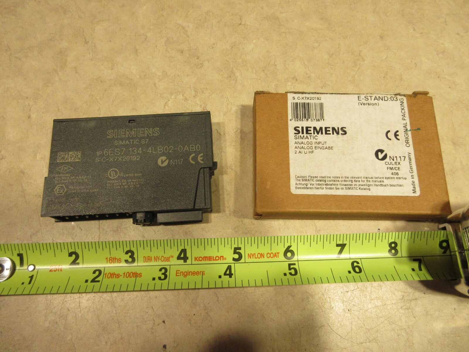 SIEMENS 6ES7 134-4LB02-0AB0 ELECTRONIC MODULE, AA0141