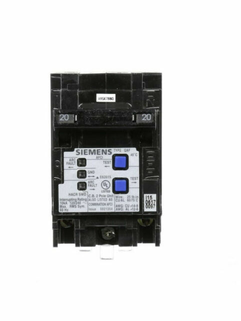 Q220AFCP Siemens Combination Type Arc-Fault Circuit Interrupters