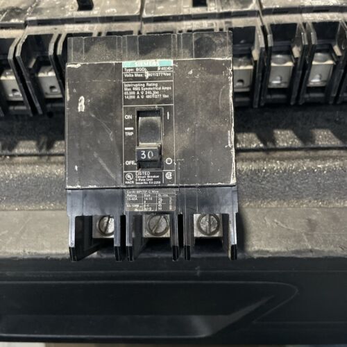 Siemens BQD330BP 30A 480V Circuit Breaker