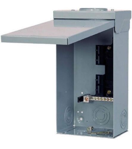 Siemens Outdoor Load Center 125Amp 4-Space 8-Circuit Main Lug Surface Mounting