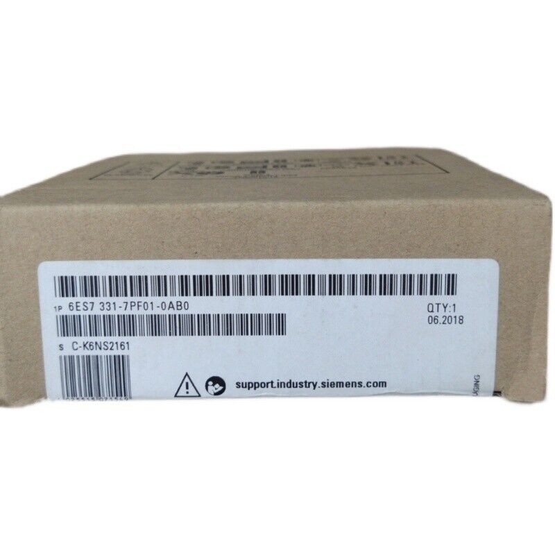 NEW SIEMENS 6ES7 331-7PF01-0AB0 PLC MODULE 6ES73317PF010AB0 EXPEDITED SHIP /
