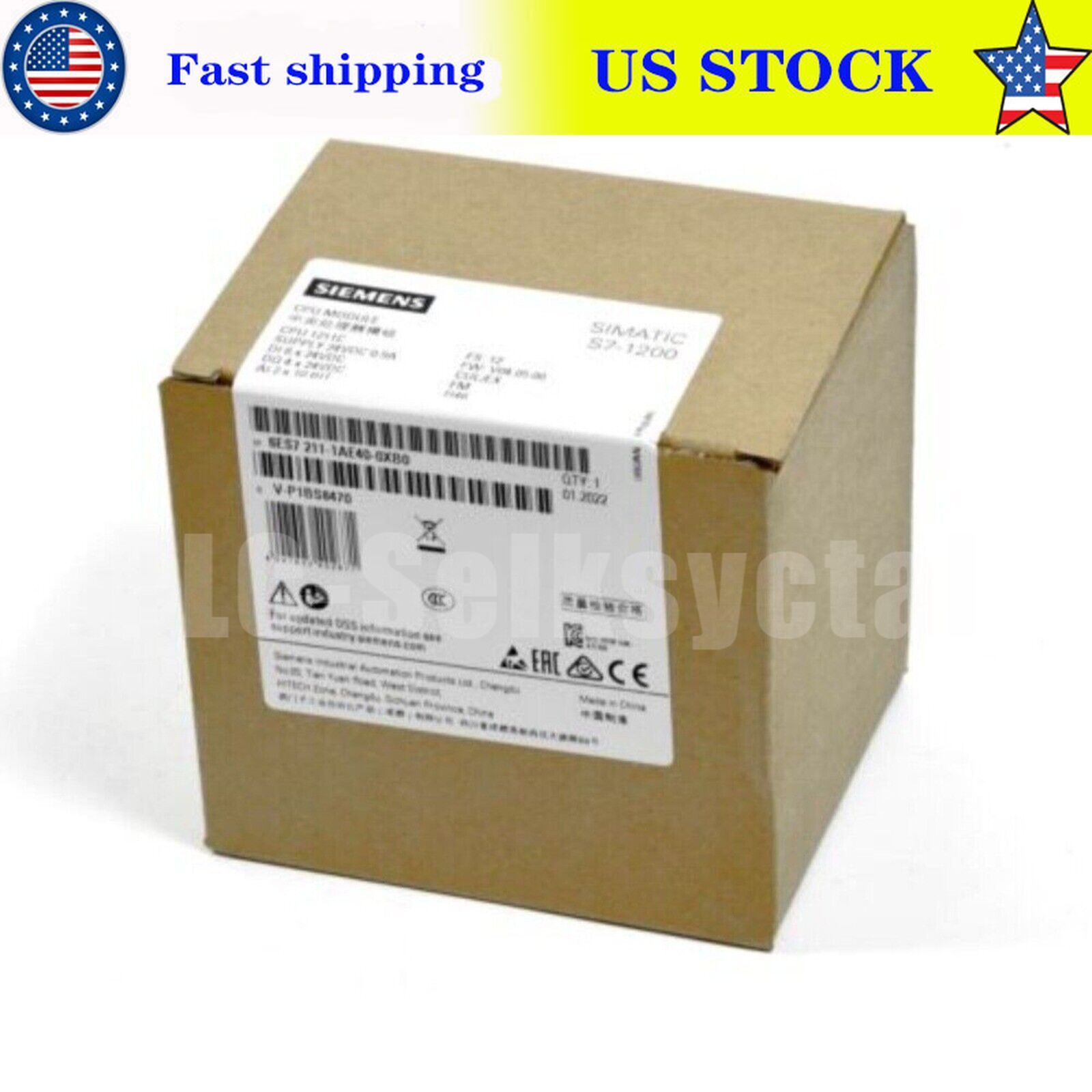 New Siemens 6ES7 211-1HE40-0XB0 6ES7211-1HE40-0XB0 SIMATIC S7-1200 CPU 1211C