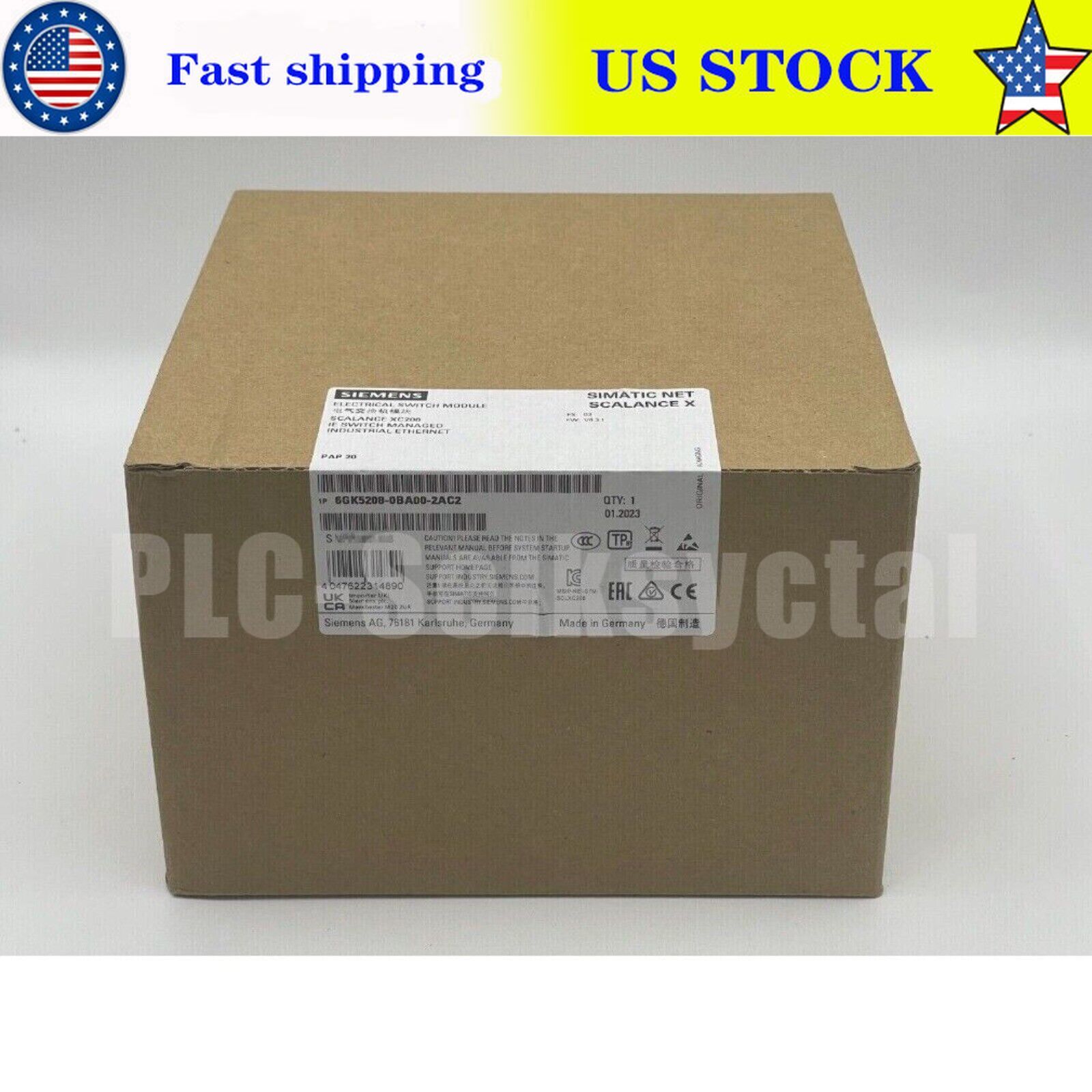 New Siemens 6GK5 208-0BA00-2AC2 6GK5208-0BA00-2AC2 SCALANCE XC208 manageable