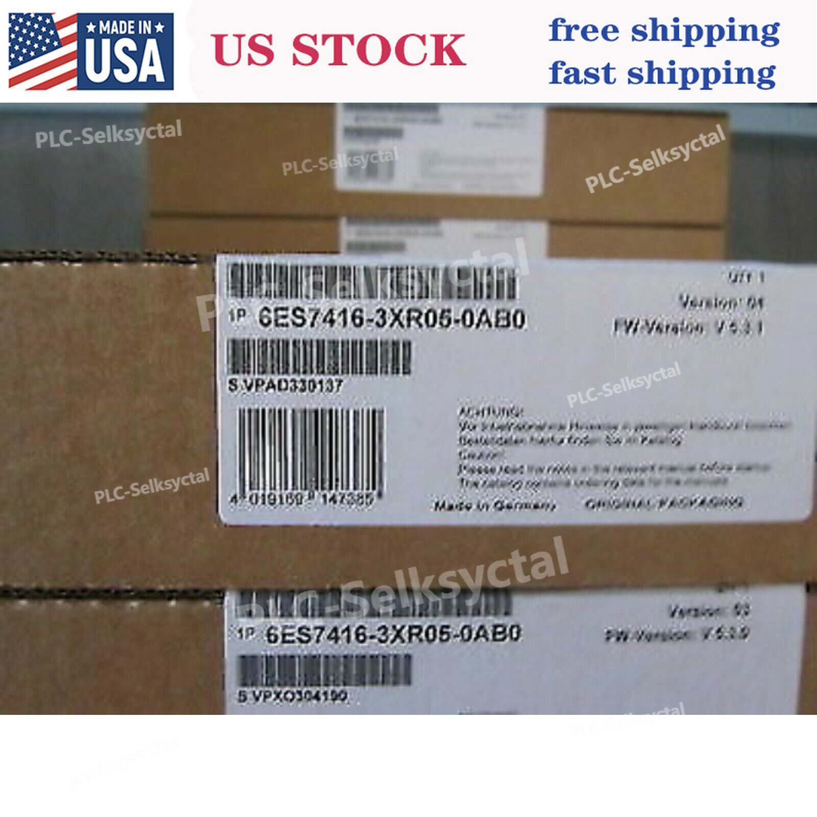 New Siemens 6ES7 416-3XR05-0AB0 6ES7416-3XR05-0AB0 SIMATIC S7-400 CPU 416-3